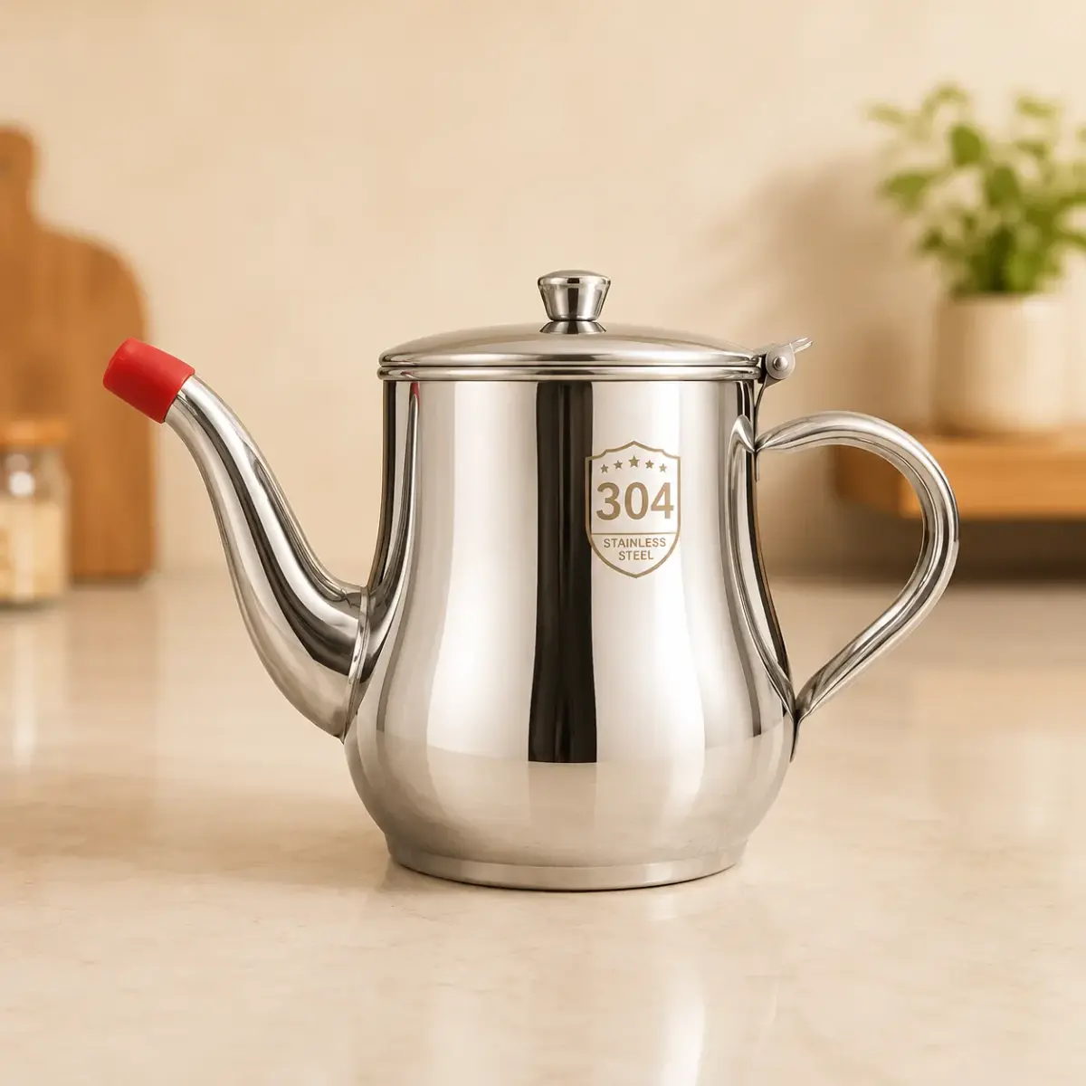 Oil Dispenser Pot(stainless steel)