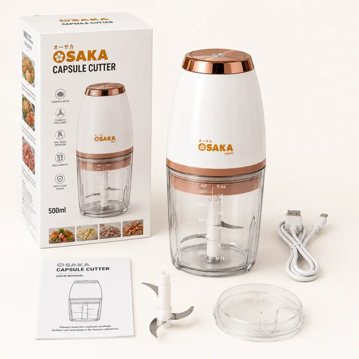 Osaka Food Chopper 750ml